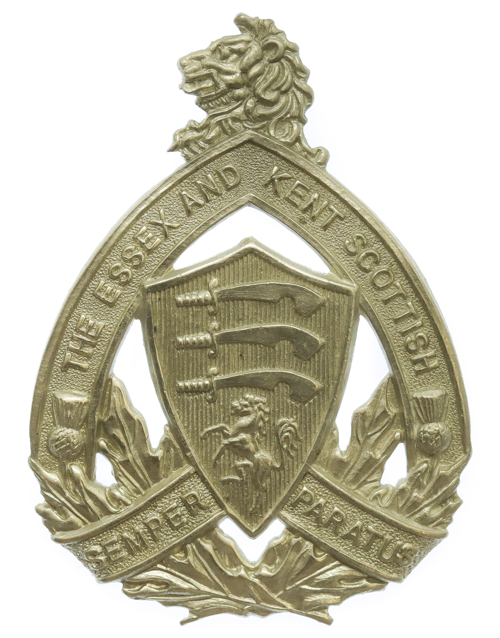 Canadian The Essex and Kent Scottish Cap Badge 