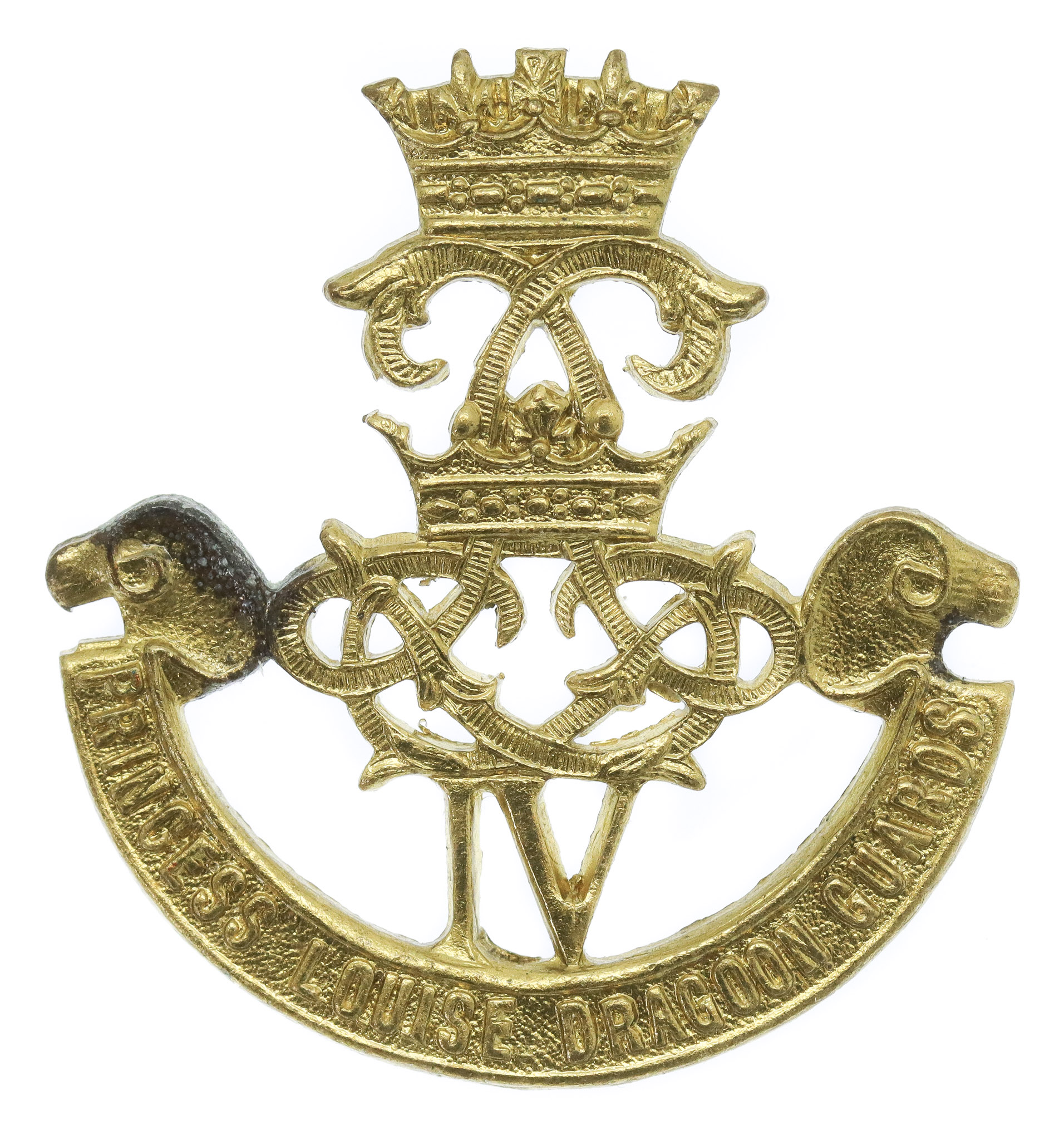 Canadian 4th Princess Louise Dragoon Guards Cap Badge