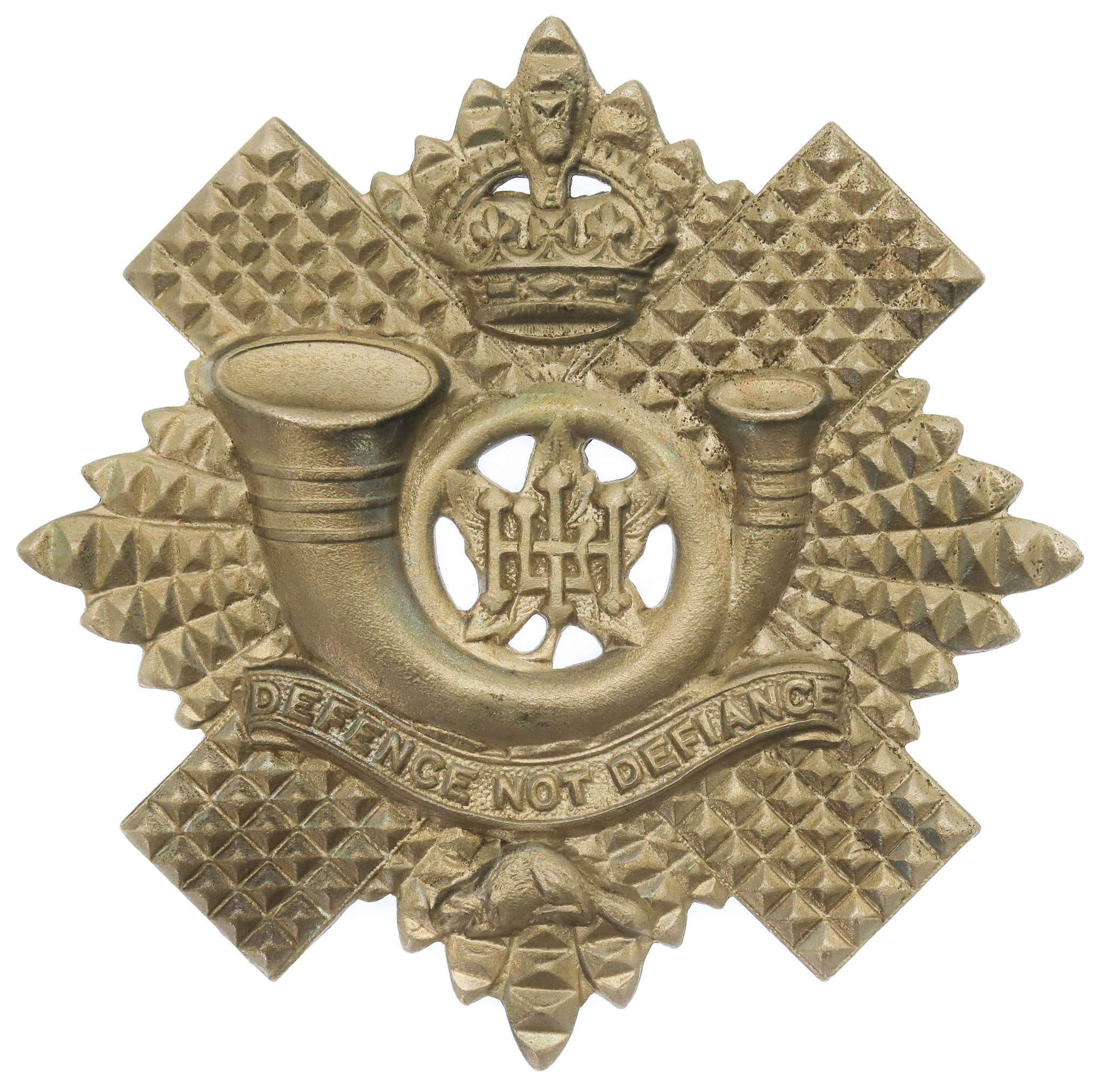 Canadian Highland Light Infantry of Canada Cap Badge - King's Crown