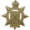 Canadian West Nova Scotia Regiment Cap Badge - King's Crown