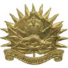 Canadian Westminster Regiment Cap Badge - King's Crown