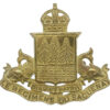Canadian Le Regiment du Saguenay Cap Badge - King's Crown