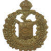 Lord Strathcona's Horse (Royal Canadians) Cap Badge - King's Crown 