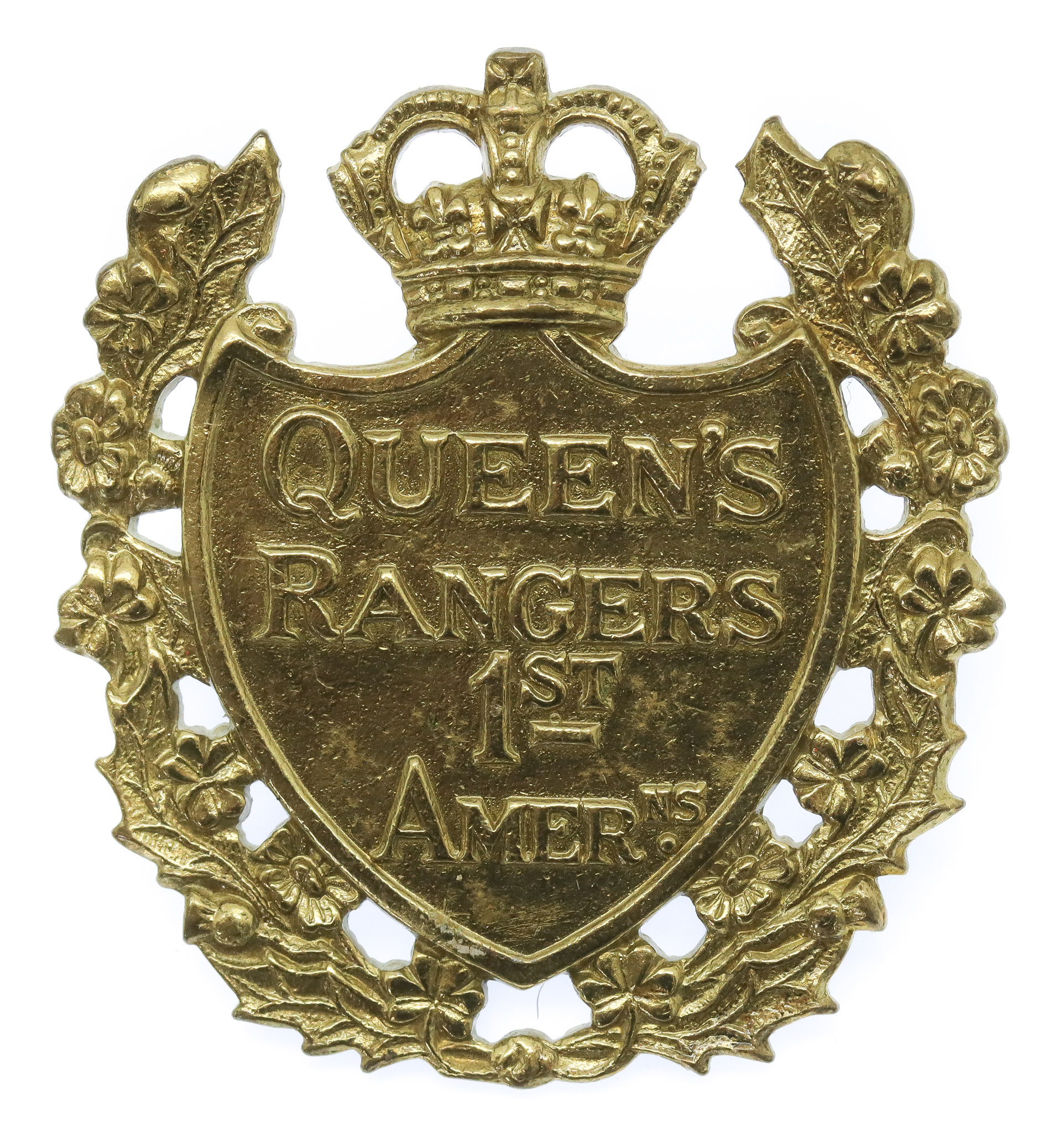 Canadian Queen's York Rangers (1st American Regiment) Cap Badge