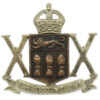 Canadian 20th Saskatchewan Dragoons (Armoured) Cap Badge - King's Crown