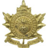Canadian Les Fusiliers de Sherbrooke Cap Badge - King's Crown