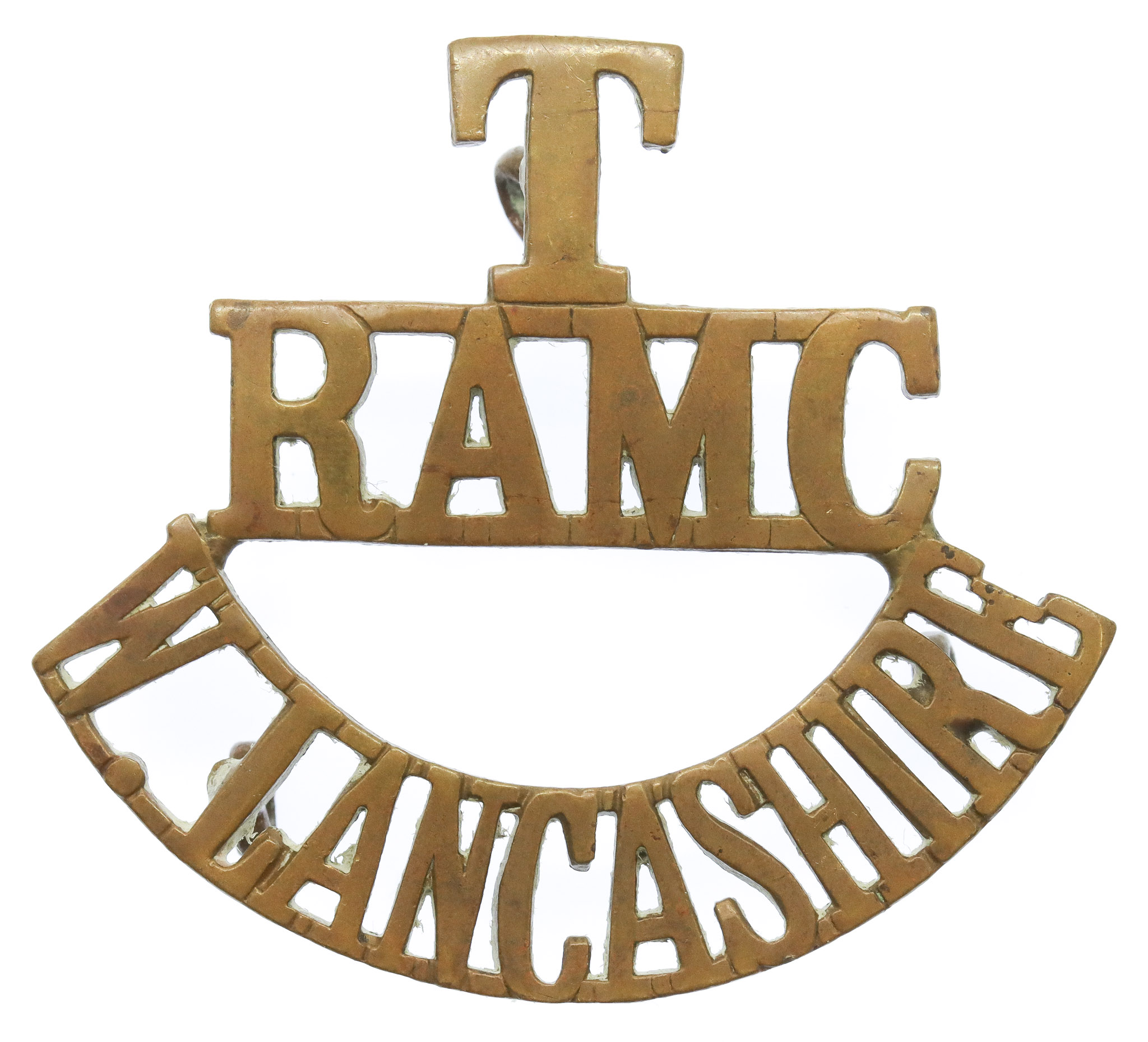 West Lancashire Territorials Royal Army Medical Corps (T/R.A.M.C./W. LANCASHIRE) Shoulder Title
