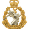 Royal Army Dental Corps (R.A.D.C.) Officer's Dress Cap Badge - Queen's Crown