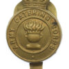 Army Catering Corps Brass Cap Badge - King's Crown