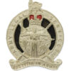 Army Legal Services Officer's Cap Badge - Queen's Crown