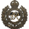 George VI Royal Engineers Officer's Service Dress Cap Badge