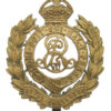 Edward VII Royal Engineers Officer's Cap Badge