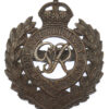 George VI Royal Engineers Officer's Service Dress Cap Badge