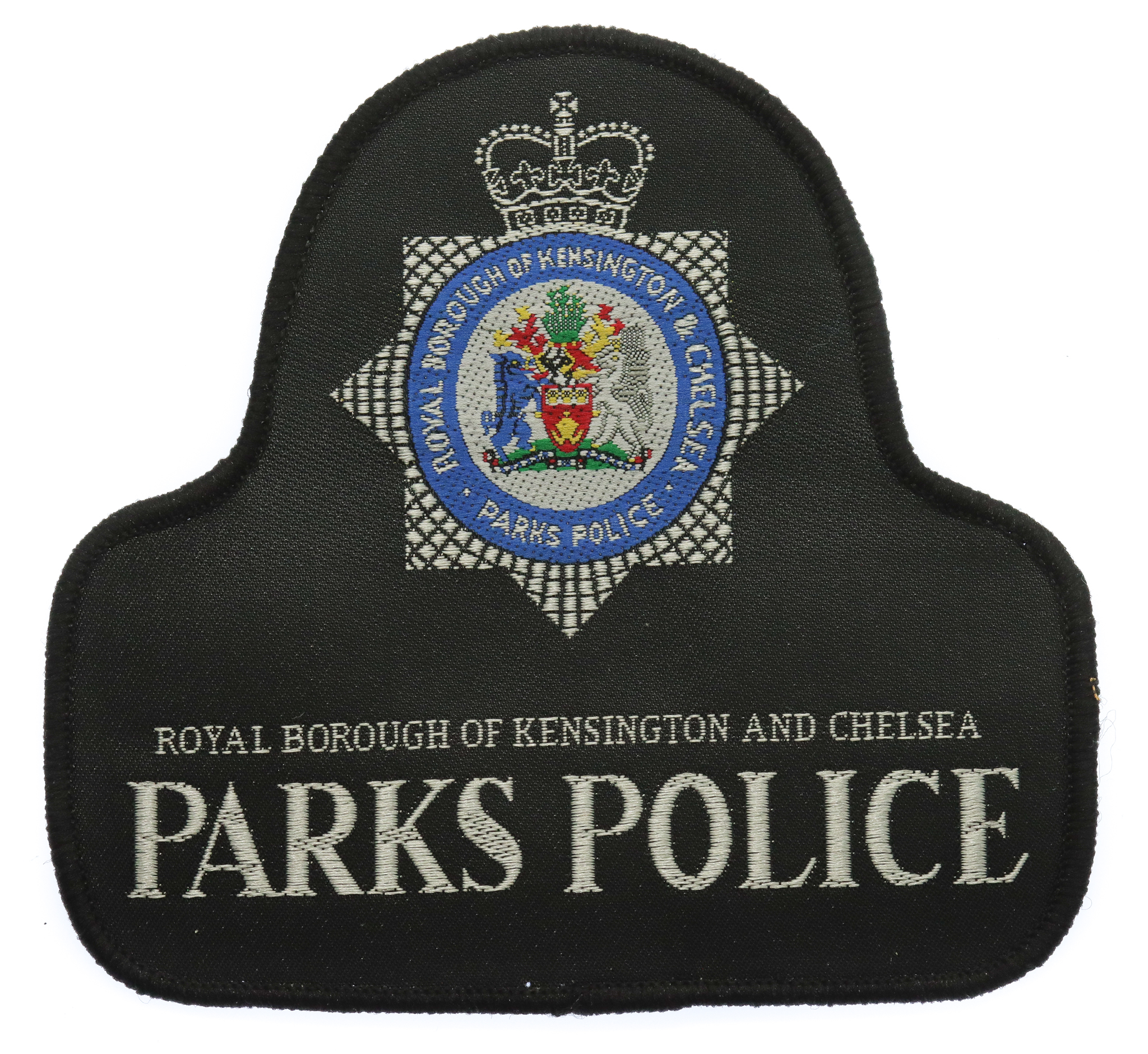 Royal Borough of Kensington & Chelsea Parks Police Cloth Pullover Patch Badge