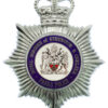 Royal Borough of Kensington & Chelsea Parks Police Enamelled Helmet Plate - Queen's Crown