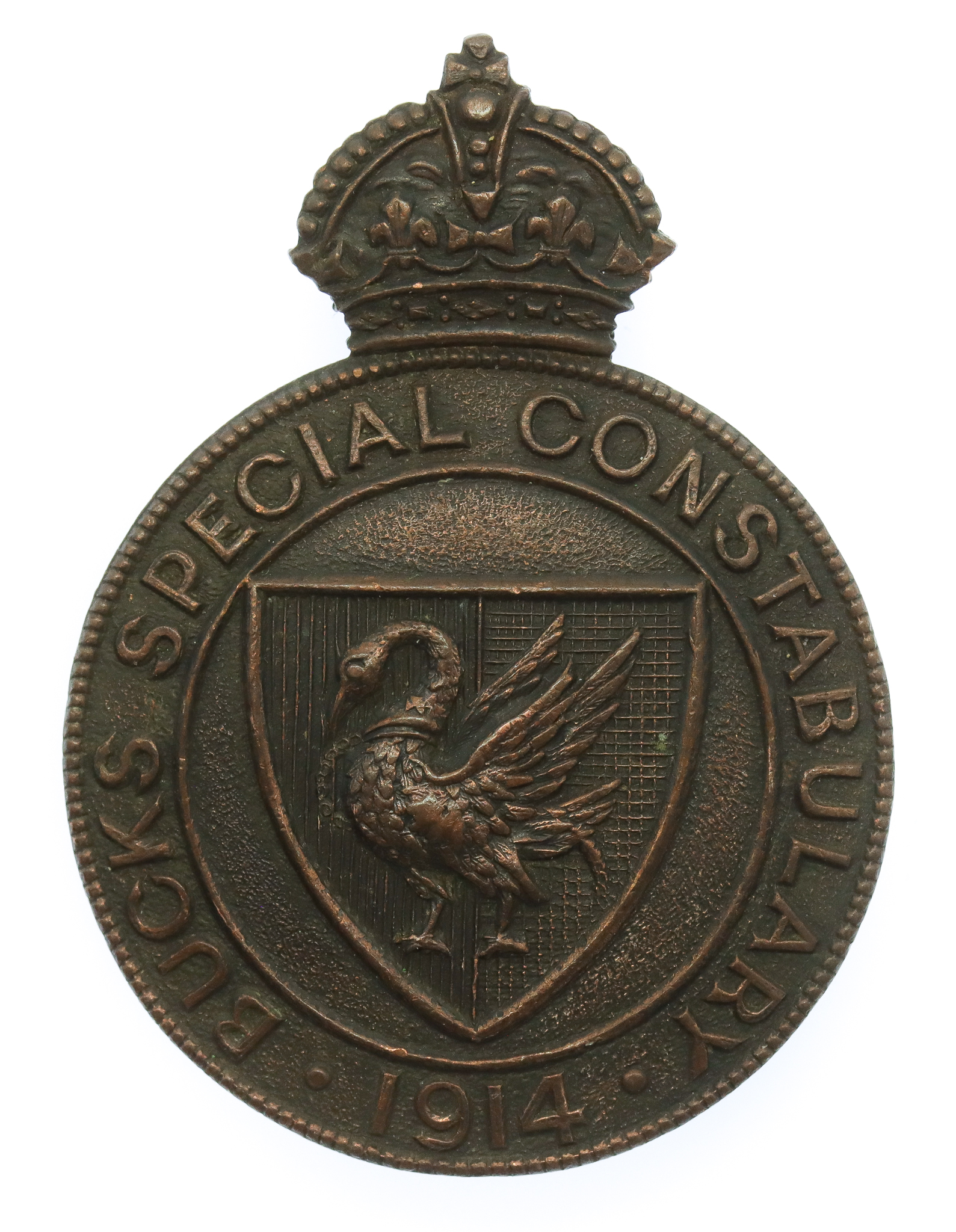 Buckinghamshire Special Constabulary 1914 Lapel Badge