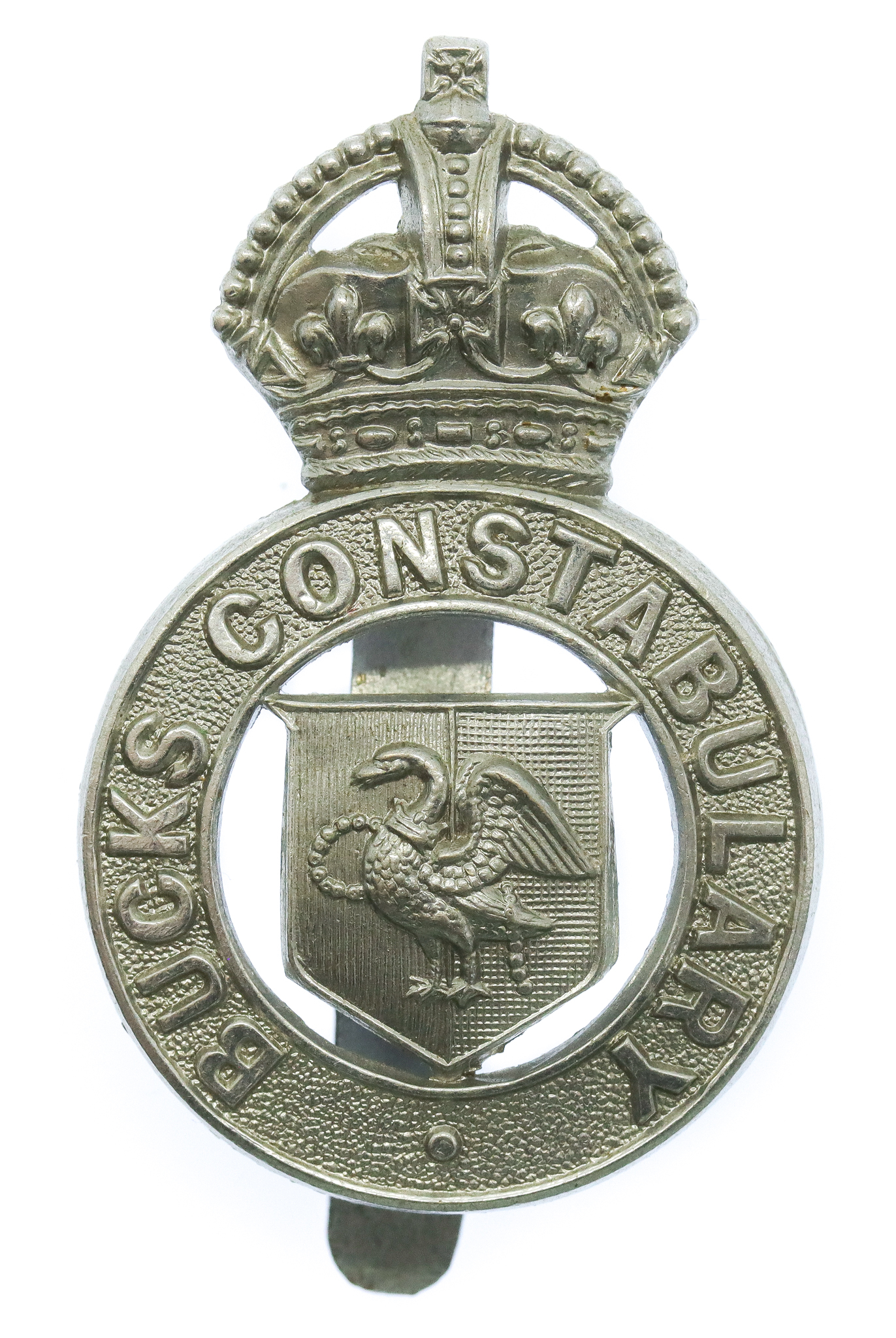 Buckinghamshire Constabulary Cap Badge - King's Crown