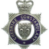 Cheshire Constabulary Senior Officer's Enamelled Cap Badge - Queen's Crown