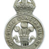 Cheshire Constabulary Cap Badge - King's Crown