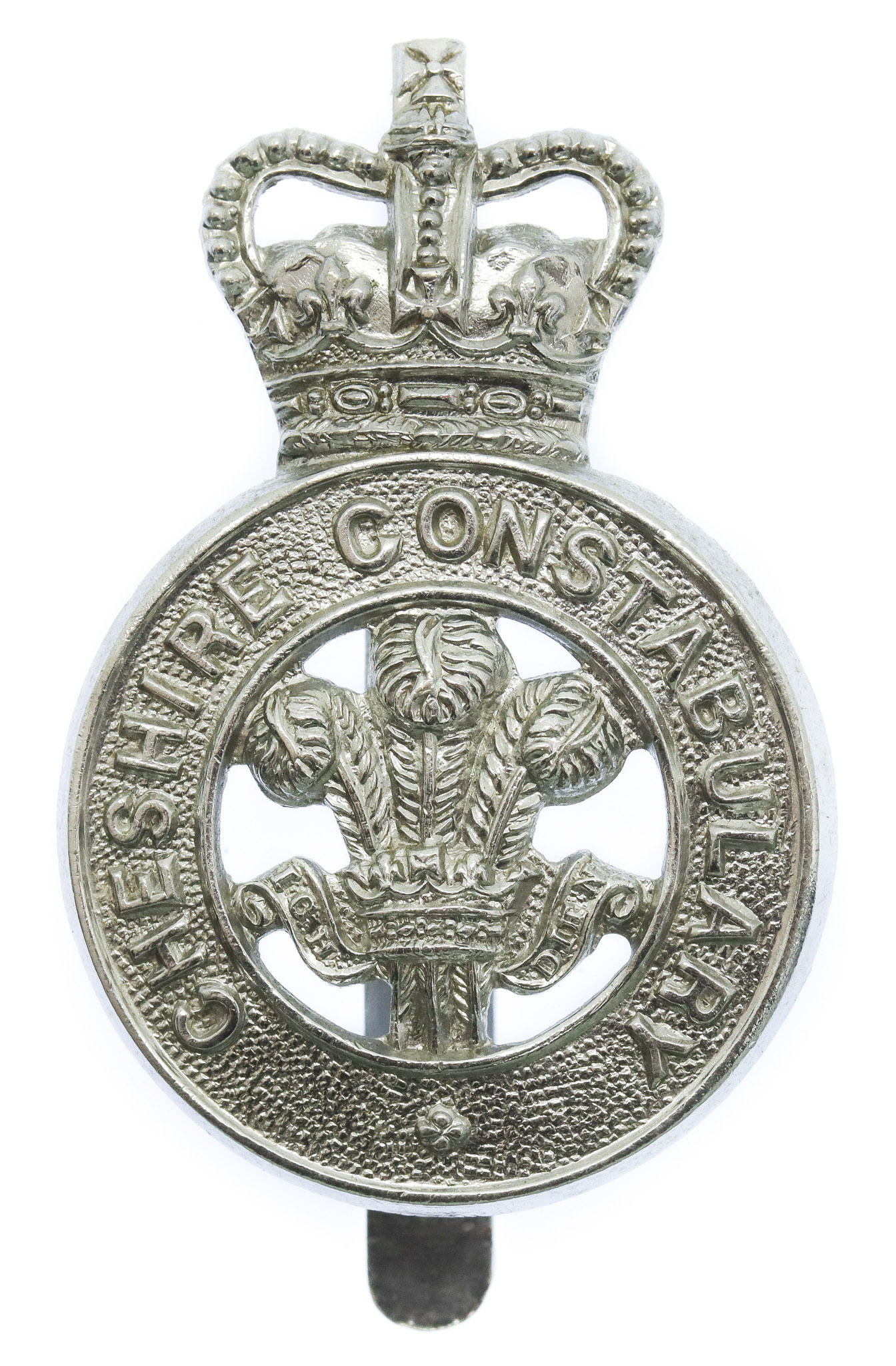 Cheshire Constabulary Cap Badge - Queen's Crown