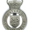 Gwynedd Constabulary Cap Badge - Queen's Crown
