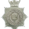 Gwynedd Constabulary Helmet Plate - Queen's Crown