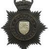 Gwynedd Constabulary Night Helmet Plate - Queen's Crown
