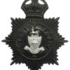 Coventry Police Black Helmet Plate - King's Crown