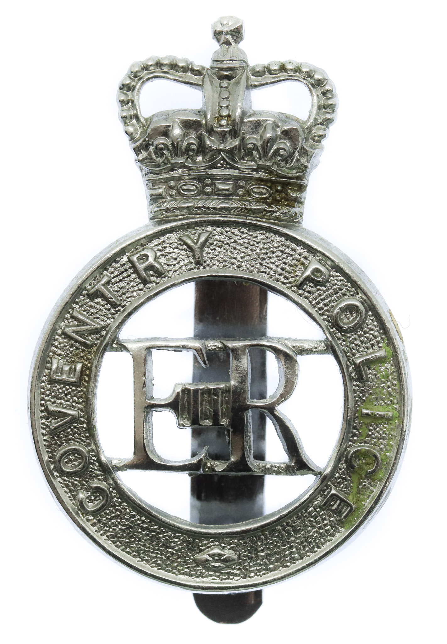 Coventry Police Cap Badge - Queen's Crown
