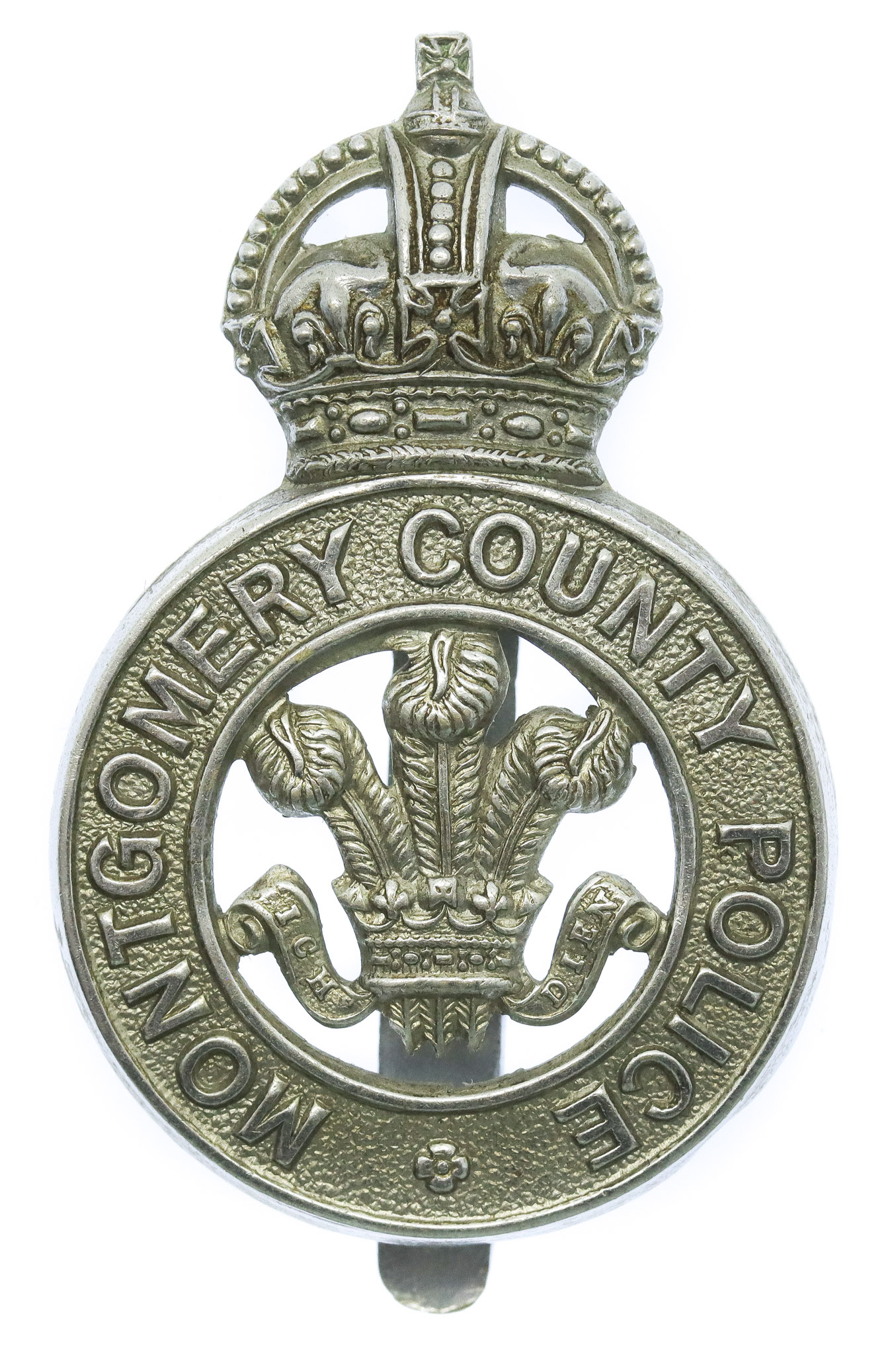 Montgomery County Police Cap Badge - King's Crown