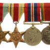 WW2 South African Medal Group of Four - Cpl. H.W. Smith, 82nd Workshop & Park Coy. S.A.E.C. 