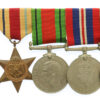 WW2 South African Medal Group of Five - Pte. / Spr. S.J. Odendaal, Imperial Light Horse & S.A.E.C.