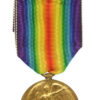 WW1 Victory Medal - Pte. W. Akin, 20th Bn. (Blackheath and Woolwich) London Regiment