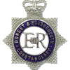 Dorset & Bournemouth Constabulary Senior Officer's Enamelled Cap Badge - Queen's Crown