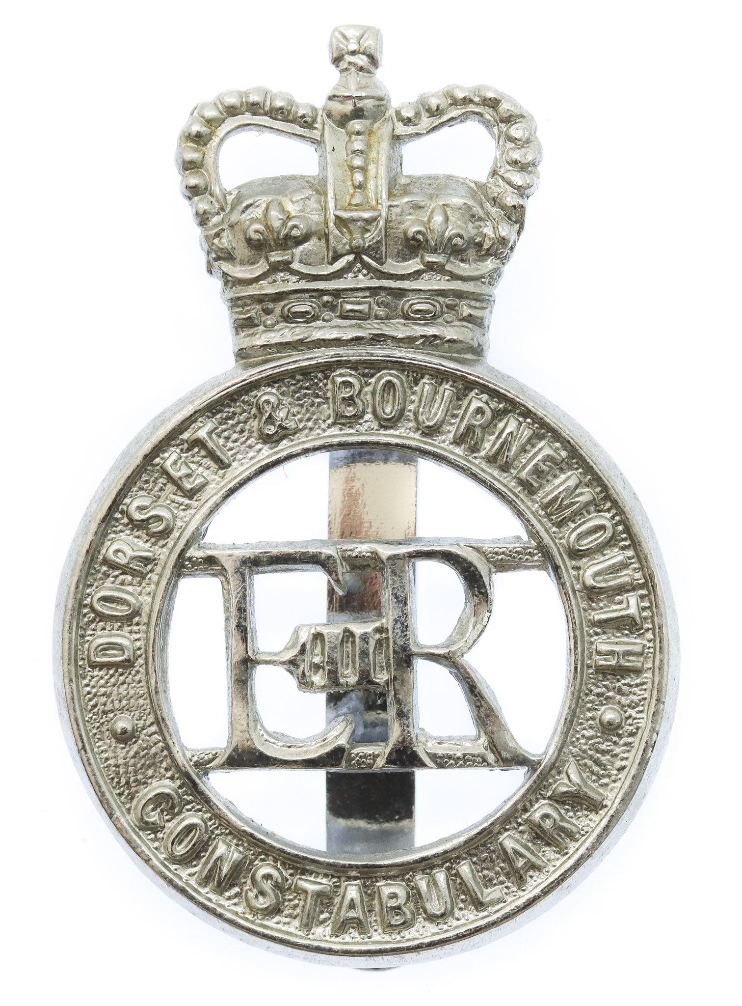 Dorset & Bournemouth Constabulary Cap Badge - Queen's Crown