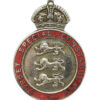 Dorset Special Constabulary Enamelled Lapel Badge - King's Crown