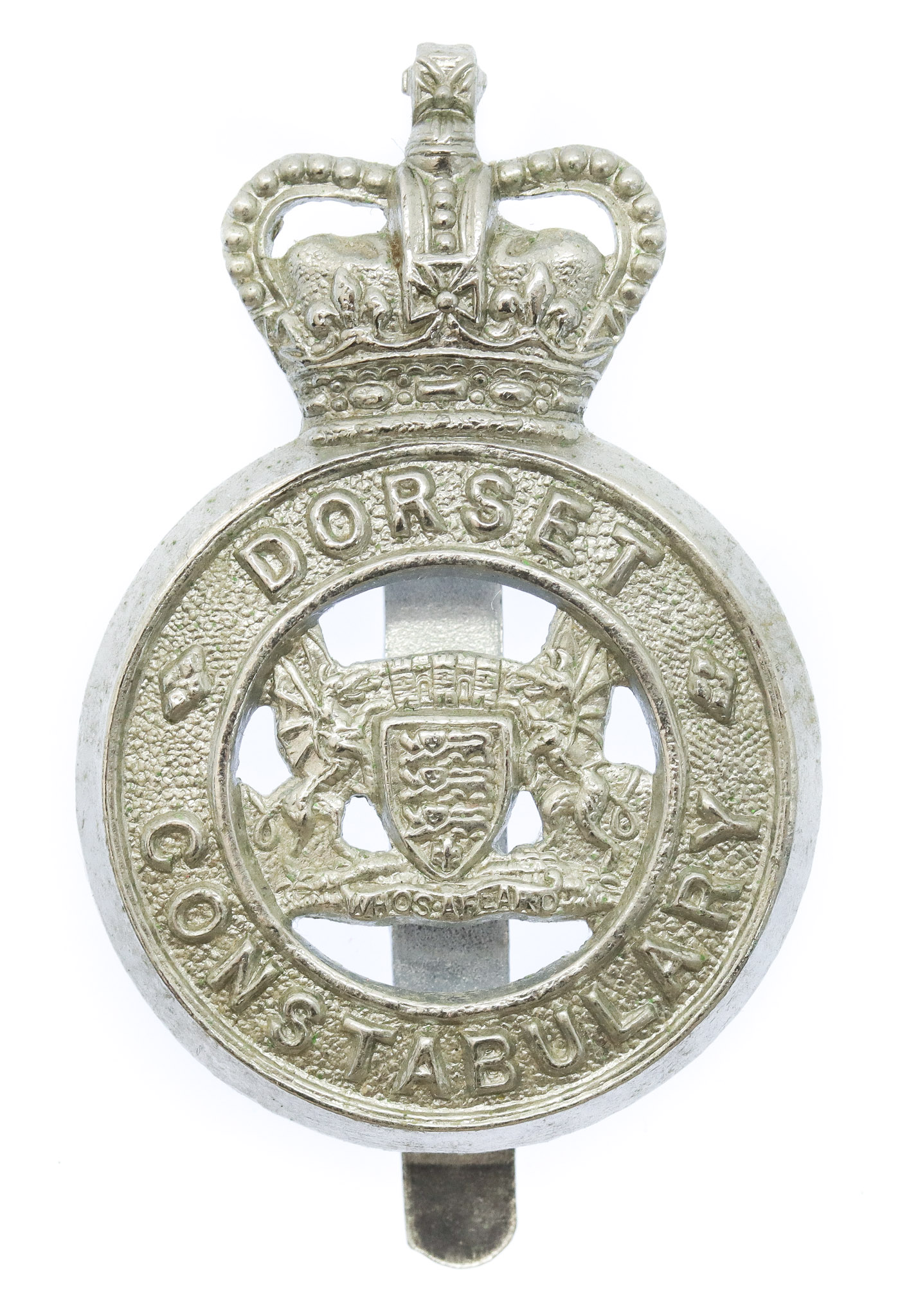 Dorset Constabulary Cap Badge - Queen's Crown