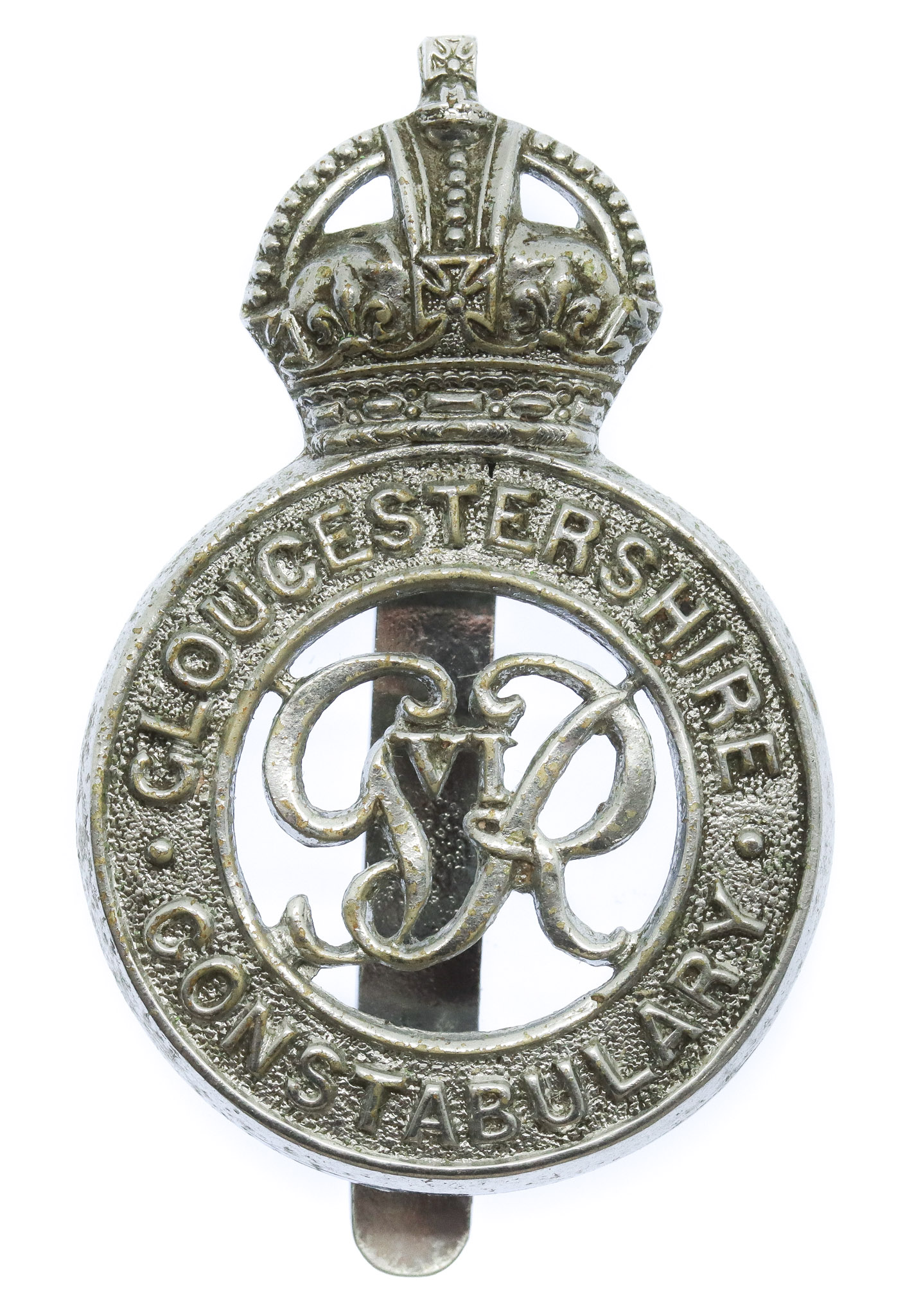 George VI Gloucestershire Constabulary Cap Badge