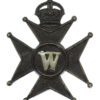 Wiltshire Constabulary Cap Badge - King's Crown