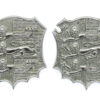 Pair of Hastings Borough Police Collar Badges