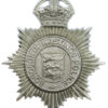Hastings Borough Police Helmet Plate - King's Crown
