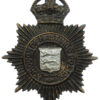 Hastings Borough Police Night Helmet Plate - King's Crown