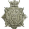 Derbyshire Constabulary Helmet Plate - Queen's Crown