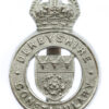 Derbyshire Constabulary Cap Badge - King's Crown
