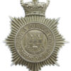 Derby County & Borough Constabulary Helmet Plate - Queen's Crown