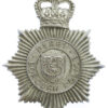 Derby Borough Police Helmet Plate - Queen's Crown