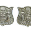 Pair of Norwich City Police Collar Badges
