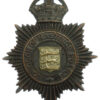 Hastings Borough Police Night Helmet Plate - King's Crown