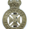 Wiltshire Constabulary Cap Badge - King's Crown
