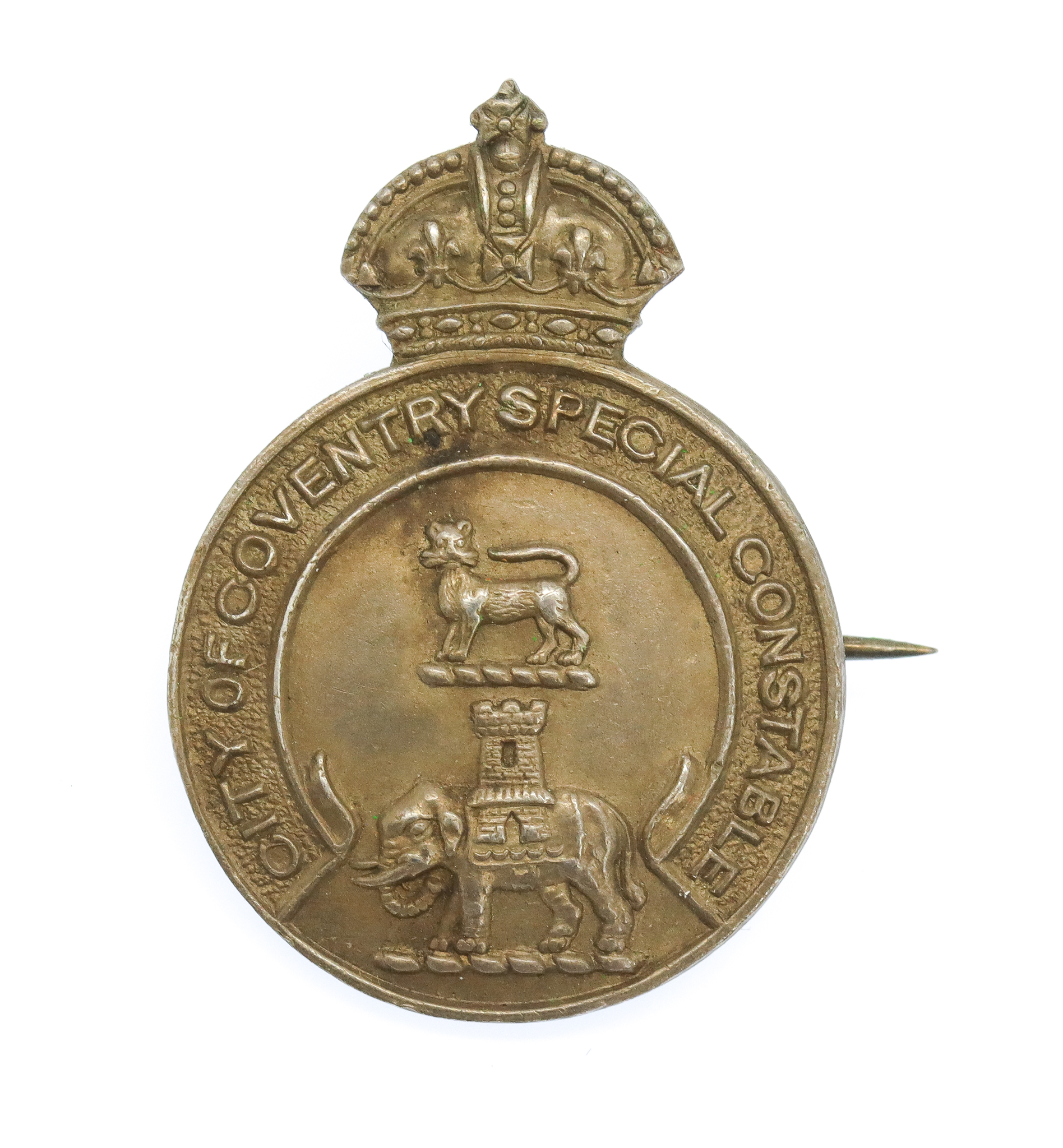 Coventry Special Constabulary Lapel Badge - King's Crown